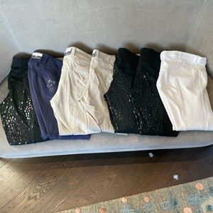 Lot of riding breeches